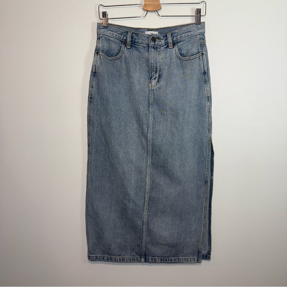 TNA Women’s Denim Skirt - Size 6 - Side Slit